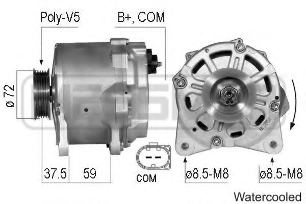 MESSMER 210790 Alternator